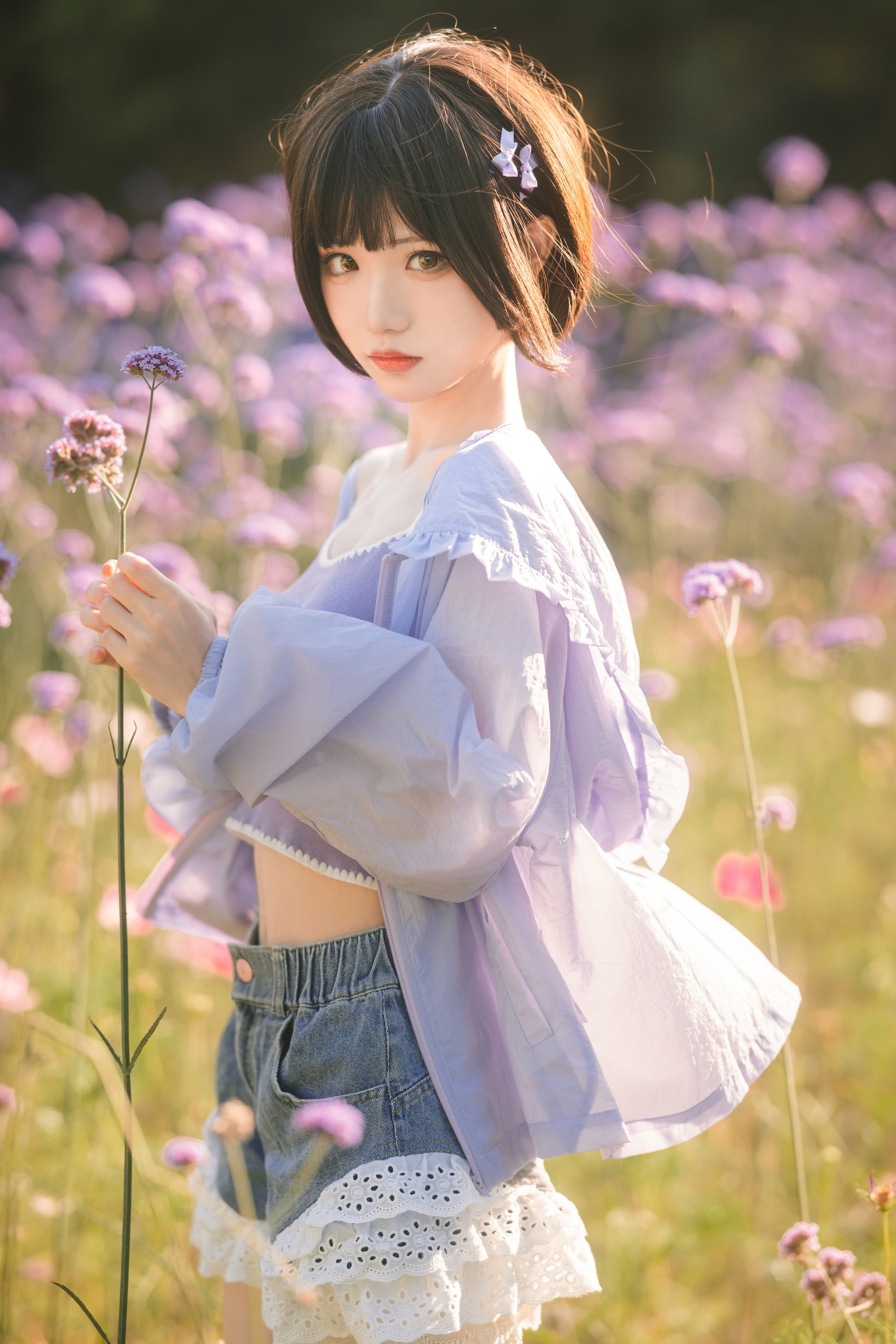 图片[1]-花柒Hana – NO.029 马鞭草 [15P]-XikXak